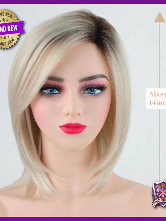 Human Hair Lace Front Wig Pre-Plucked Hairline Lightweight Breathable Cap